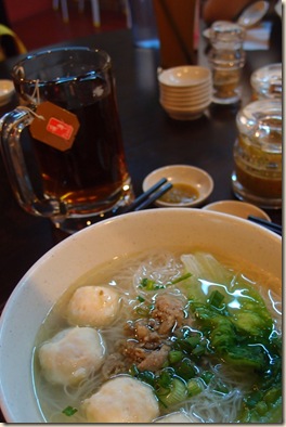 PrawnBall Mee Hoon Soup