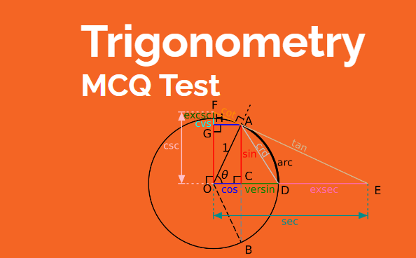 Trigonometry MCQ test 2