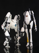 portal 2 robots Atlas and Pbody action figure toys