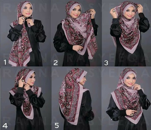 ALL ReViEw AbOuT HiJaB: HOW TO WEAR SYAR'I KHIMAR