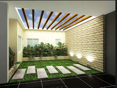 Inspirasi Taman Indoor Minimalis Yang  Adem Sejuk Dan Menenangkan Fikiran 