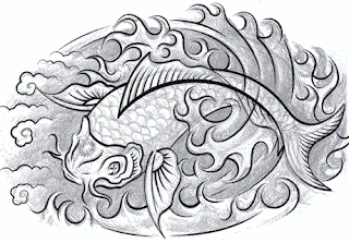 Beautiful Japanese Koi Fish Tattoo Designs 4