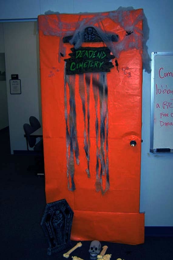  Halloween  Door  Decorating  Contest  Ideas  AyanaHouse