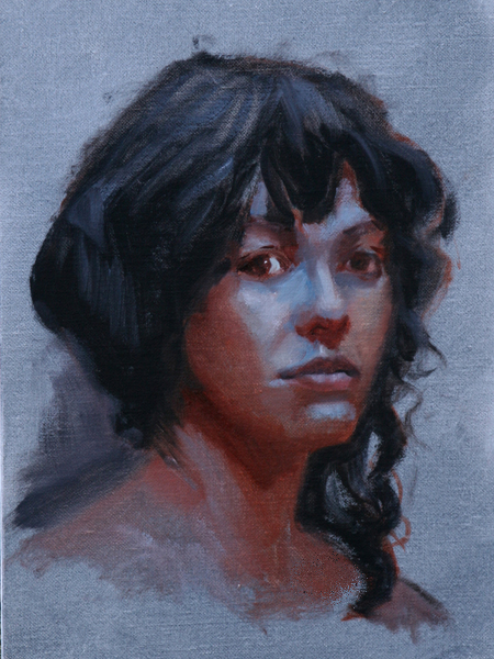 portrait painting atelier. Moore: Portrait Painting