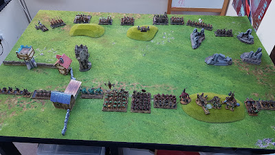 Warhammer Fantasy Battle Report - Orcs & Goblins vs Empire - 2000pts