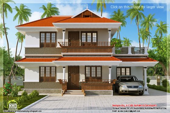 Kerala model home plan