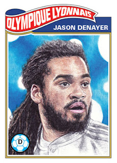 Topps UEFA Champions League Olympique Lyonnias Living Set