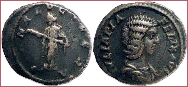 Limes denarius, the beginning of the 3th century (approximately): Frontiers of the Roman Empire (Limes)