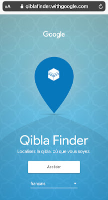 Google Qibla Finder