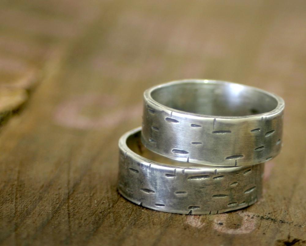 Birch Tree Wedding Ring