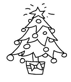 Christmas Tree Drawing