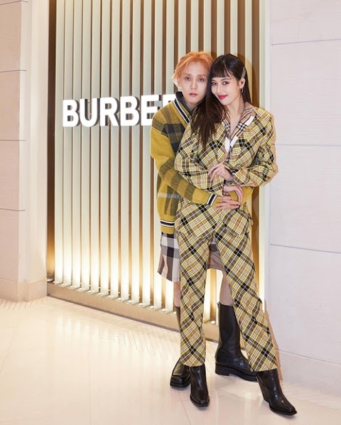 ✰PHOTO✰ Hyuna i Dawn dla Vogue x Burberry