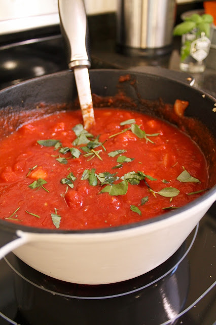 Homemade Pasta Sauce and other meal planning inspiration! 