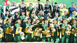 Tim Sepak Bola Putri Sidoarjo Sabet Medali Emas Porprov Jatim VIII 2023