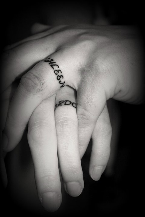 Indian Wedding Ring Tattoo Finger Tattoos Ideas