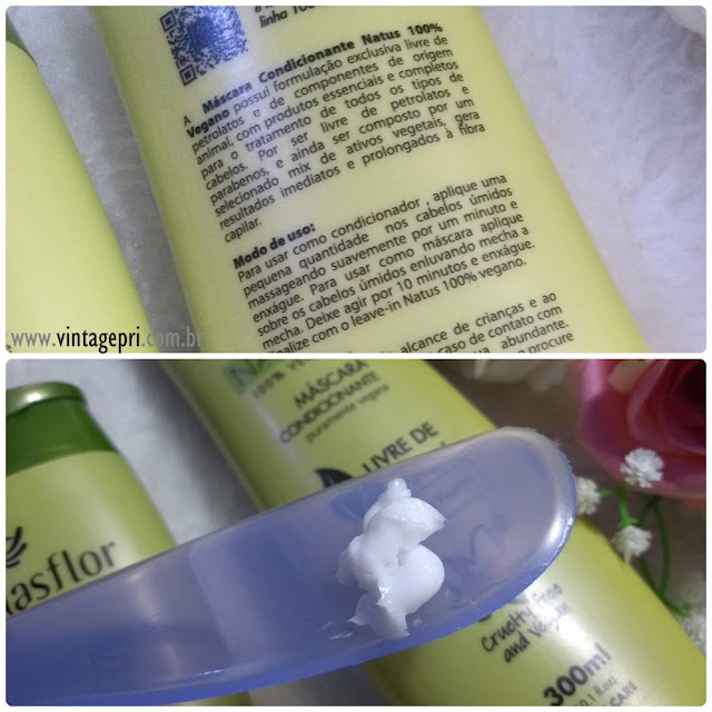 #Testei: Shampoo e Máscara Condicionante Linha NATUS Vegana (Minasflor)