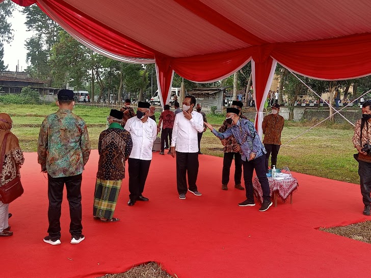 Presiden Joko Widodo Meninjau Lokasi Calon Gedung Kampus UNU Yogyakarta