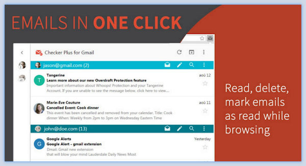 Checker Plus for Gmail™ 自動檢查新郵件
