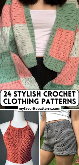 Crochet Jacket From Squares