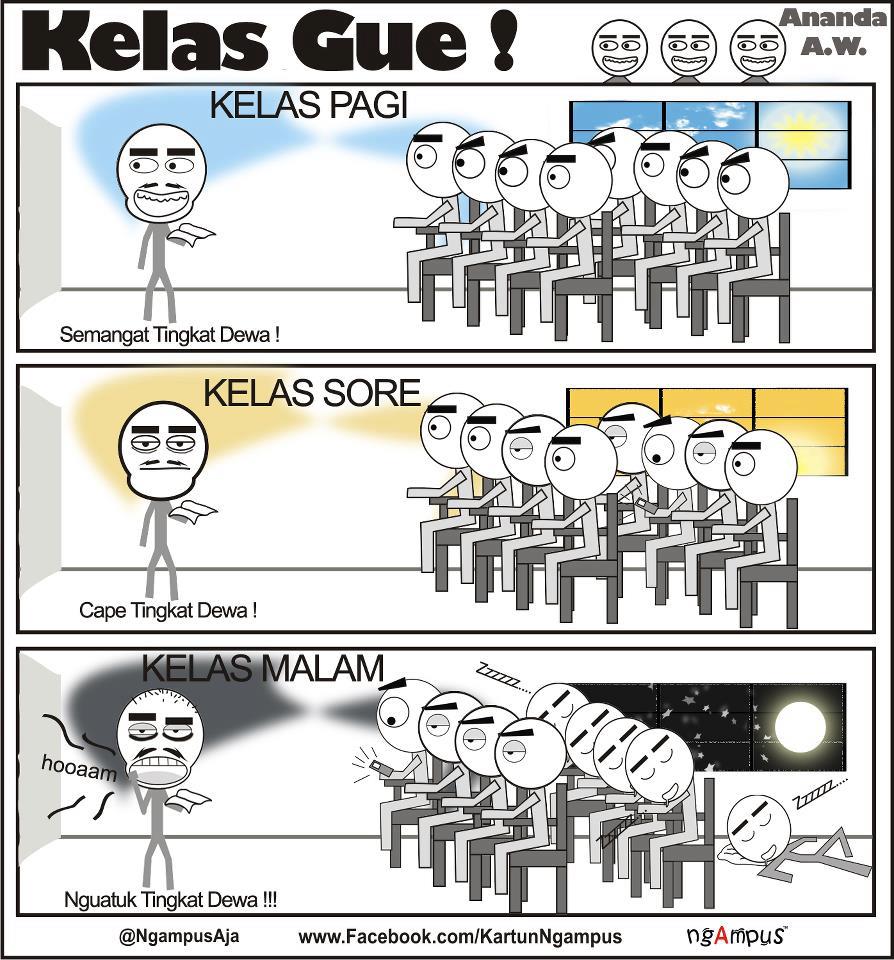 Gambar Komik Remaja Lucu Berwarna Dunia Meme