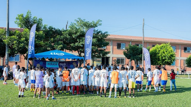 Tigo y Fundación Real Madrid contribuyen a la educación y el deporte en Bolivia