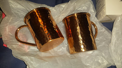 copper mugs for moscow mule