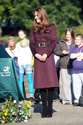 Kate Middleton Arrives in Newcastle