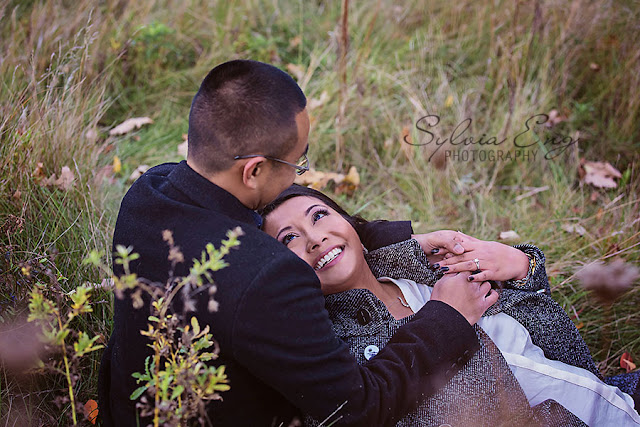 Fall Engagement Photos in Mississauga