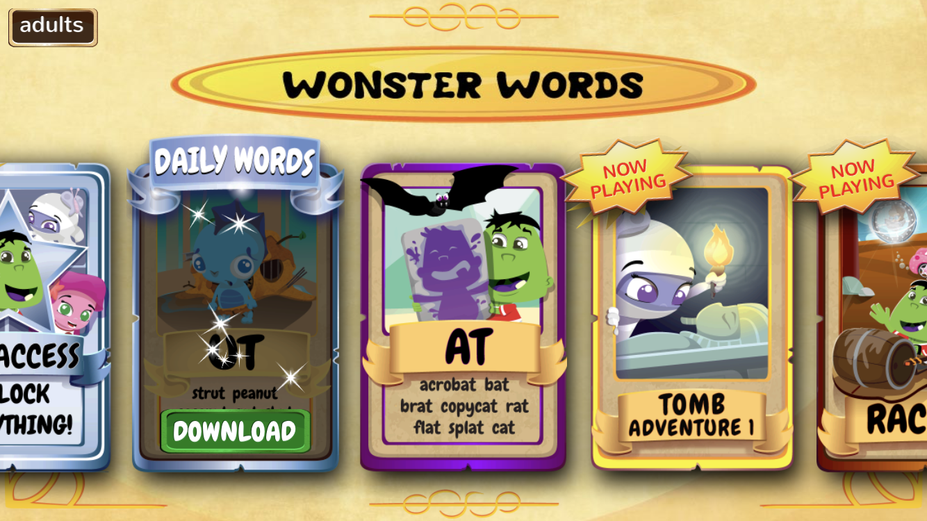 Holiday Guide Wonster Words Abc Phonics Spelling Mommy Katie - entering secret map locations tornado zone roblox super