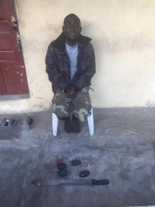 Photo: Police arrest notorious pipeline vandal in Bayelsa State