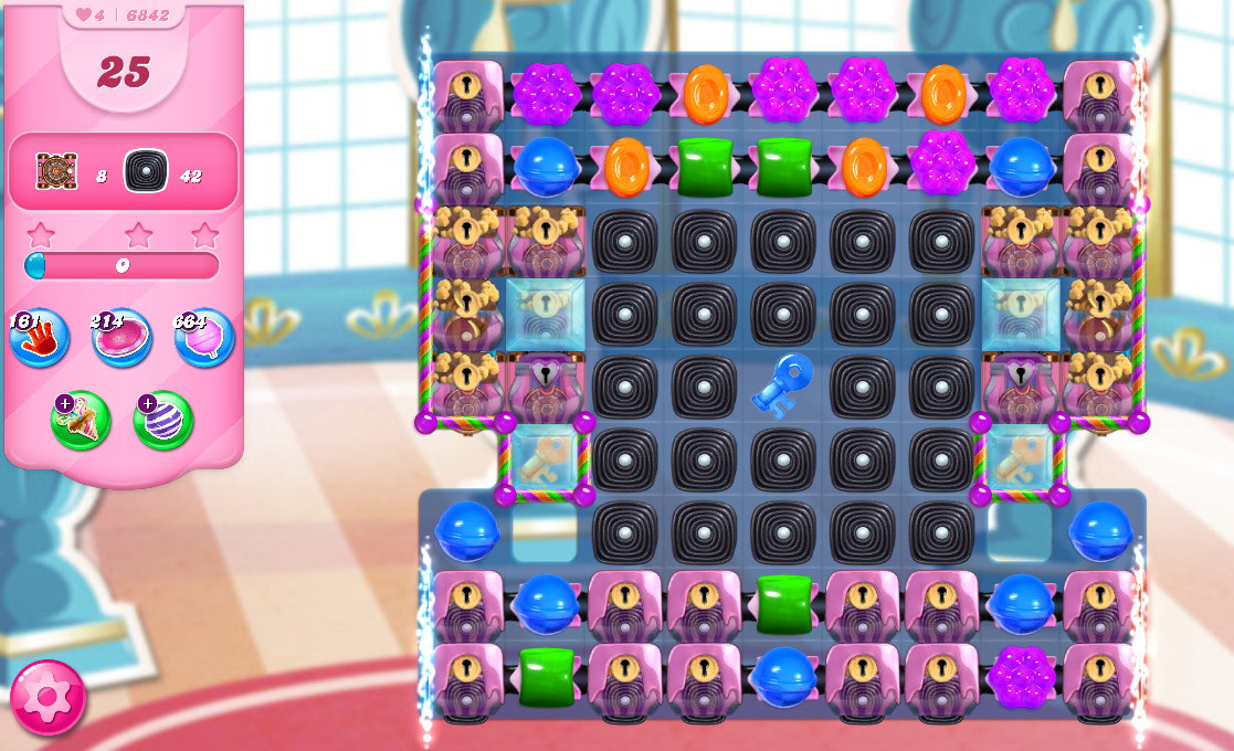 Candy Crush Saga level 6842