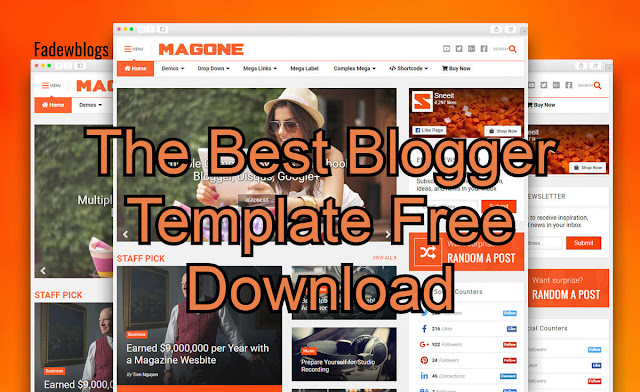 the best blogger template free download