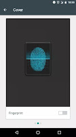 Apps Lock fingerprint view