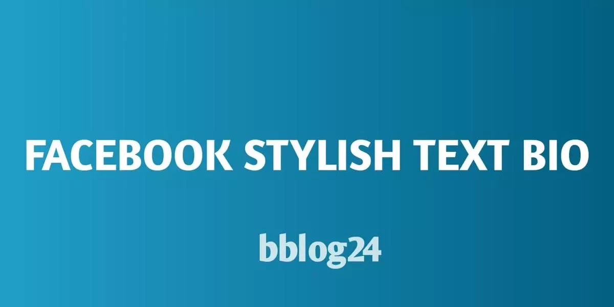 facebook vip bio stylish text
