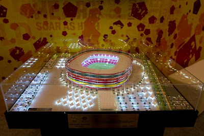 Al-Gharafa Stadium Doha Qatar World Cup 2022 Mundial futbol soccer