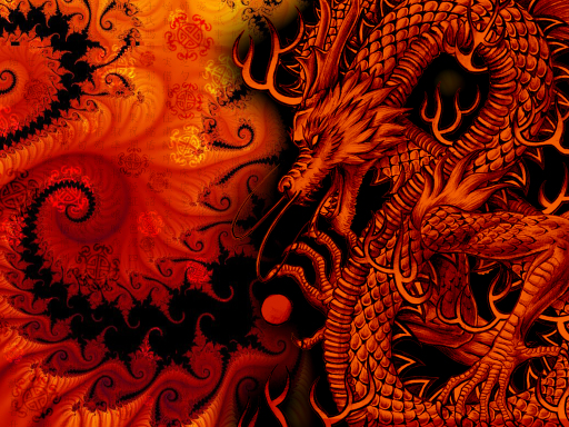 dragons wallpaper. Blue Dragon Wallpaper