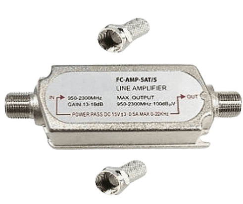 line amplifier satellite