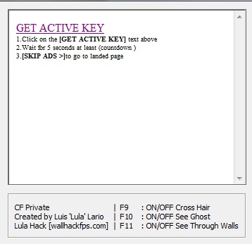 Lula CF z8 wallhack VIP