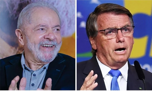 Nova pesquisa mostra Lula vinte pontos à frente de Bolsonaro no segundo turno