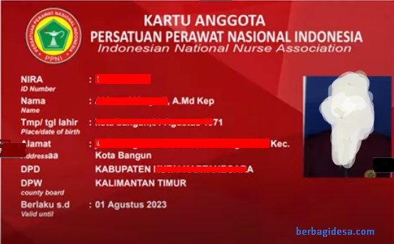 Cara Mudah Daftar NIRA PPNI 2022 Online, NIRA, Persatuan Perawat Nasional Indonesia, PPNI, Kartu Anggota Perawat