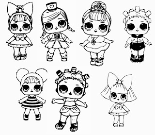 Lol Dolls svg,cut files,silhouette clipart,vinyl files,vector digital,svg file,svg cut file,clipart svg,graphics clipart