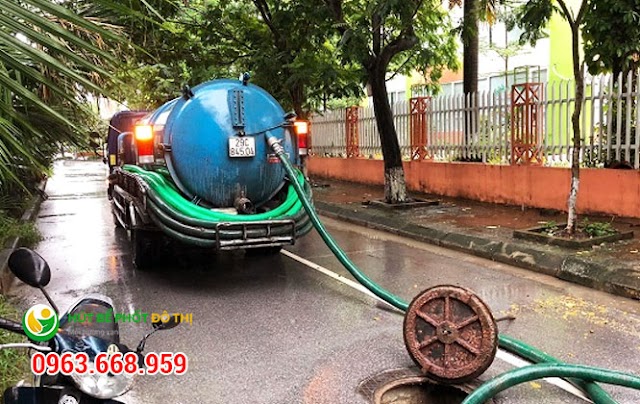 Hút bể phốt tại Ngã Tư Sở 0963 668 959