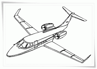 Ausmalbilder Flugzeuge Kostenlos