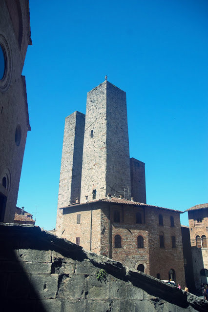 ścisłe centrum San Gimignano, jak wygląda, zdjęcia