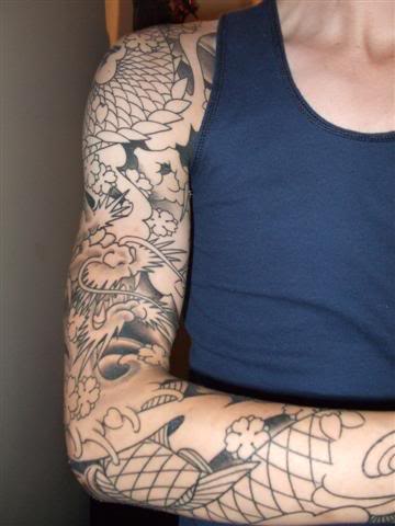 Read A Blog Tattoos Articles Zimbio sleeve tattoo ideas white ink 