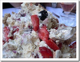 Eton Mess going....