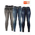 Vero Moda Pack of 3 VM Skinny Fit Jeans + Free Belt 