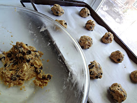 Healthy and Chewy Chocolate Chip Cookies with Nuts