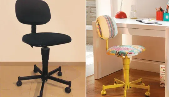 Office Chair Makeover: From Ordinary Furniture to Work of Art!