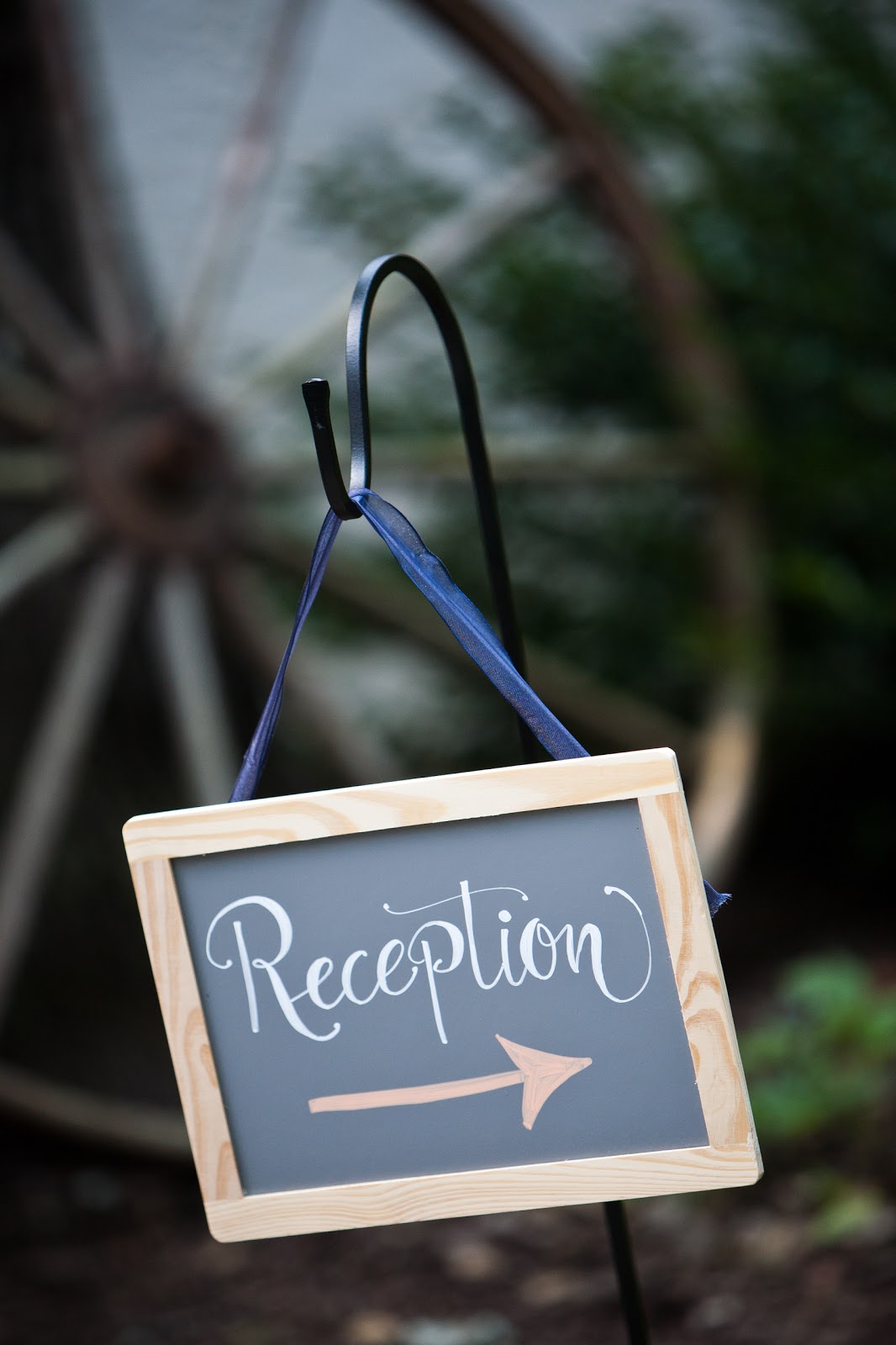 chalkboard wedding decor